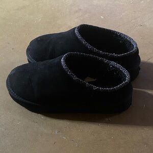 UGG Black Suede Ankle Booties
